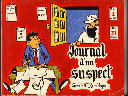 Couverture de l'album Journal d'un... Tome 2 Journal d'un suspect sous la Vème République