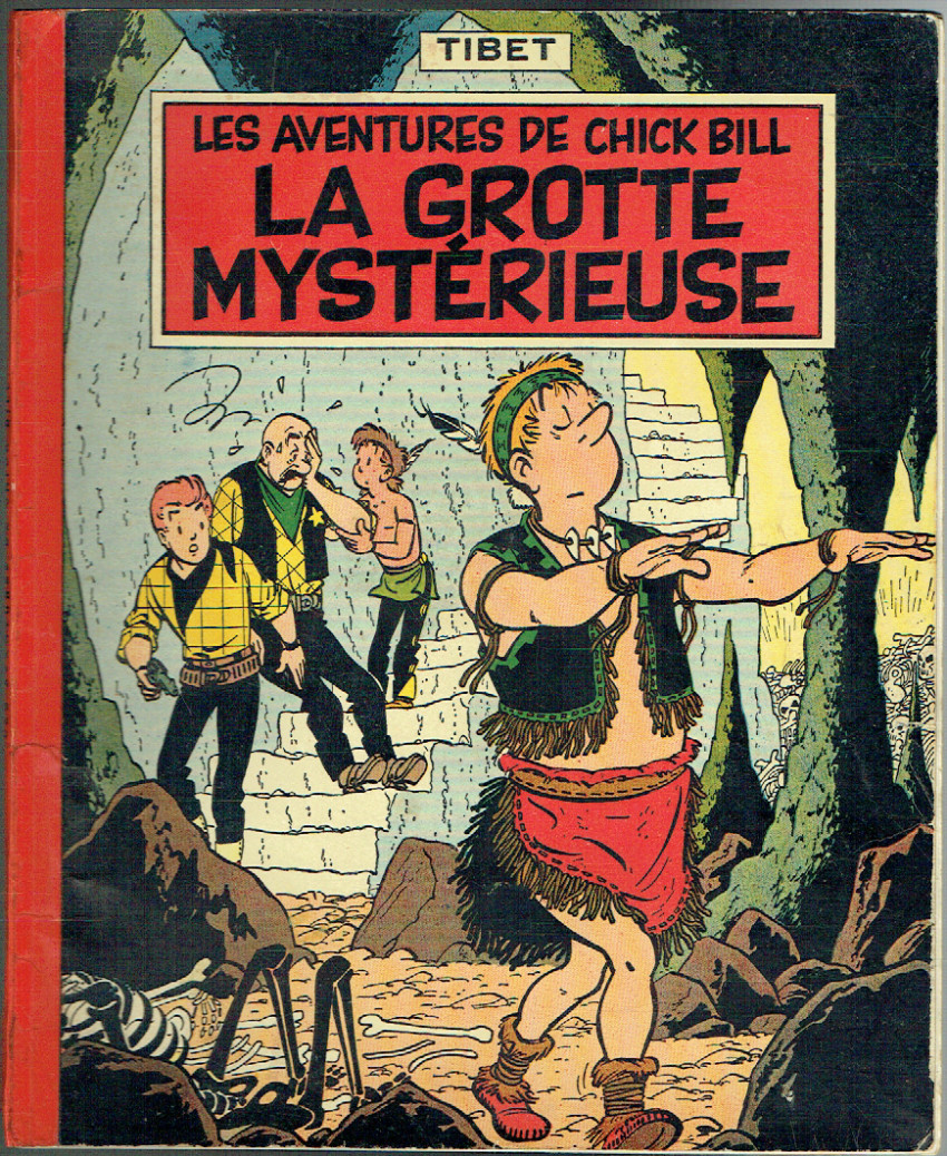 Couverture de l'album Chick Bill Tome 8 La grotte mystérieuse