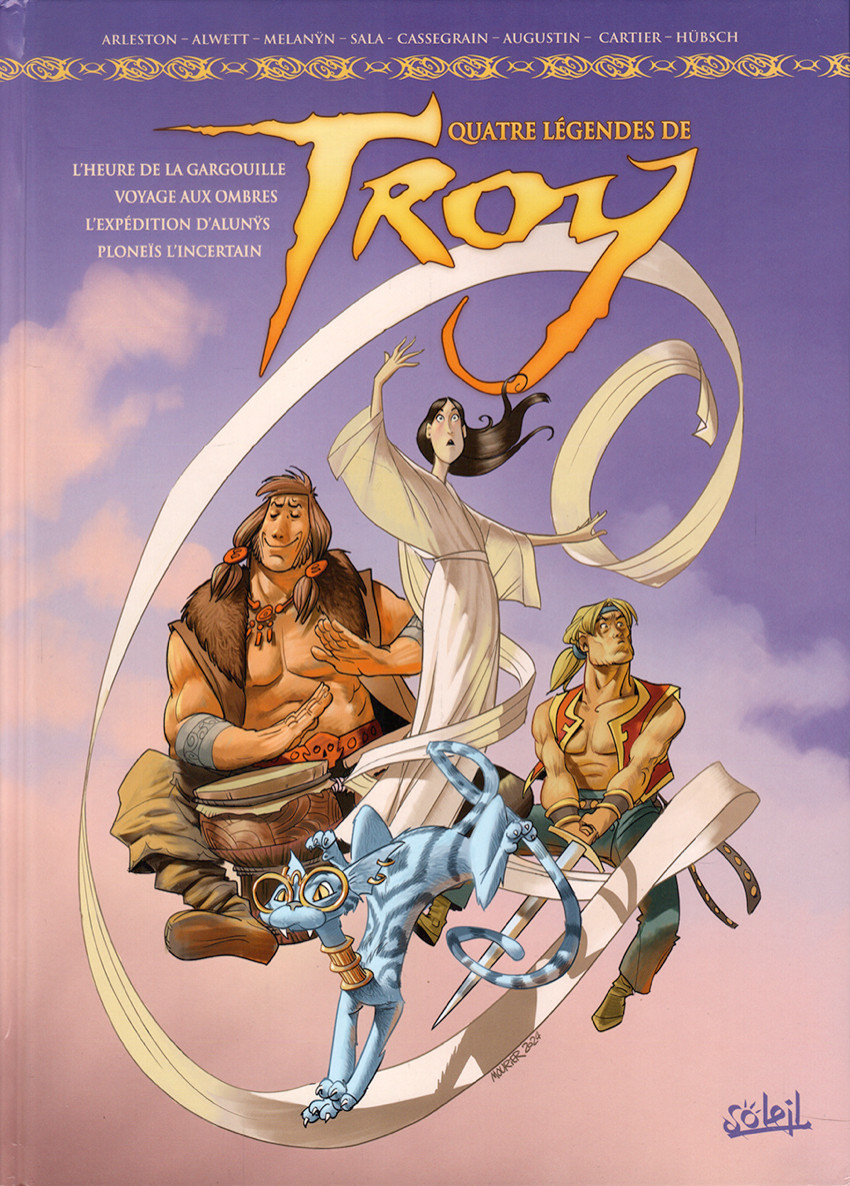 Couverture de l'album Quatre Légendes de Troy