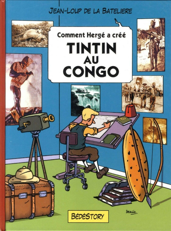 Couverture de l'album Comment Hergé a créé... Tome 1 Tintin au Congo