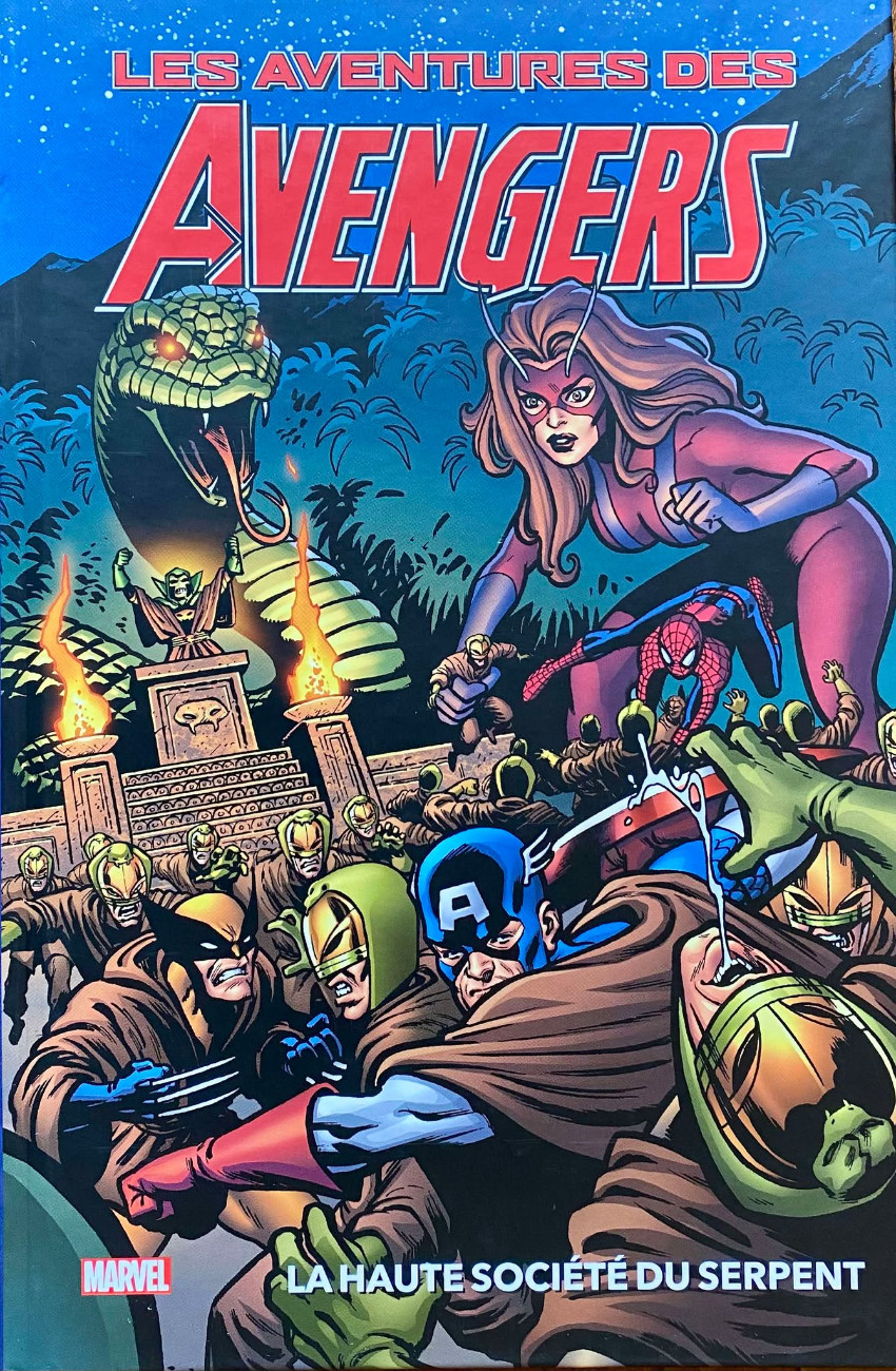 Couverture de l'album Les aventures des Avengers 3 La haute société du serpent