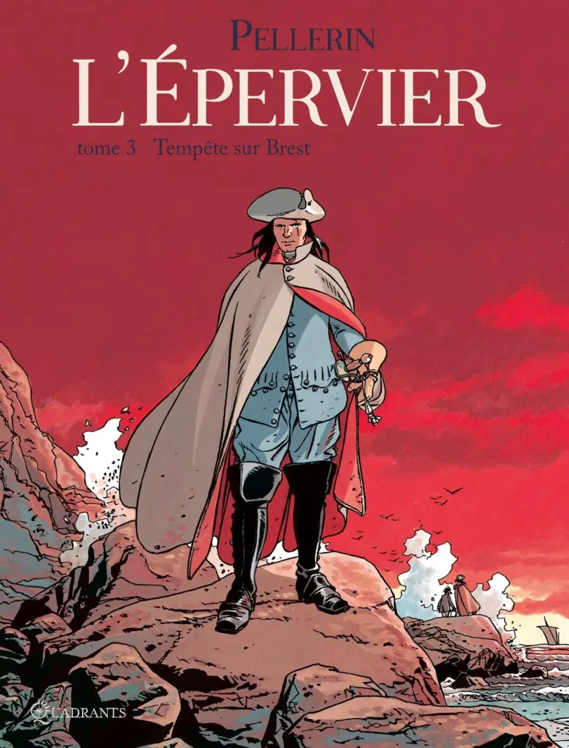 Couverture de l'album L'Épervier Tome 3 Tempête sur Brest