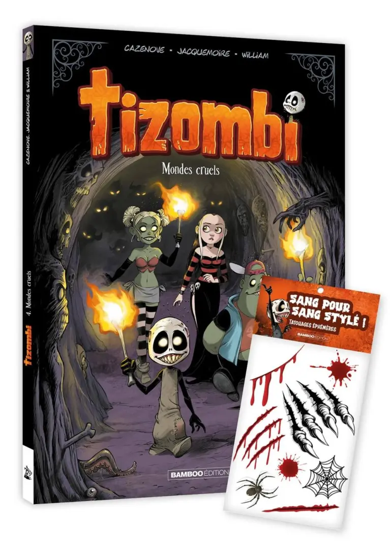 Couverture de l'album Tizombi Tome 4 Mondes cruels