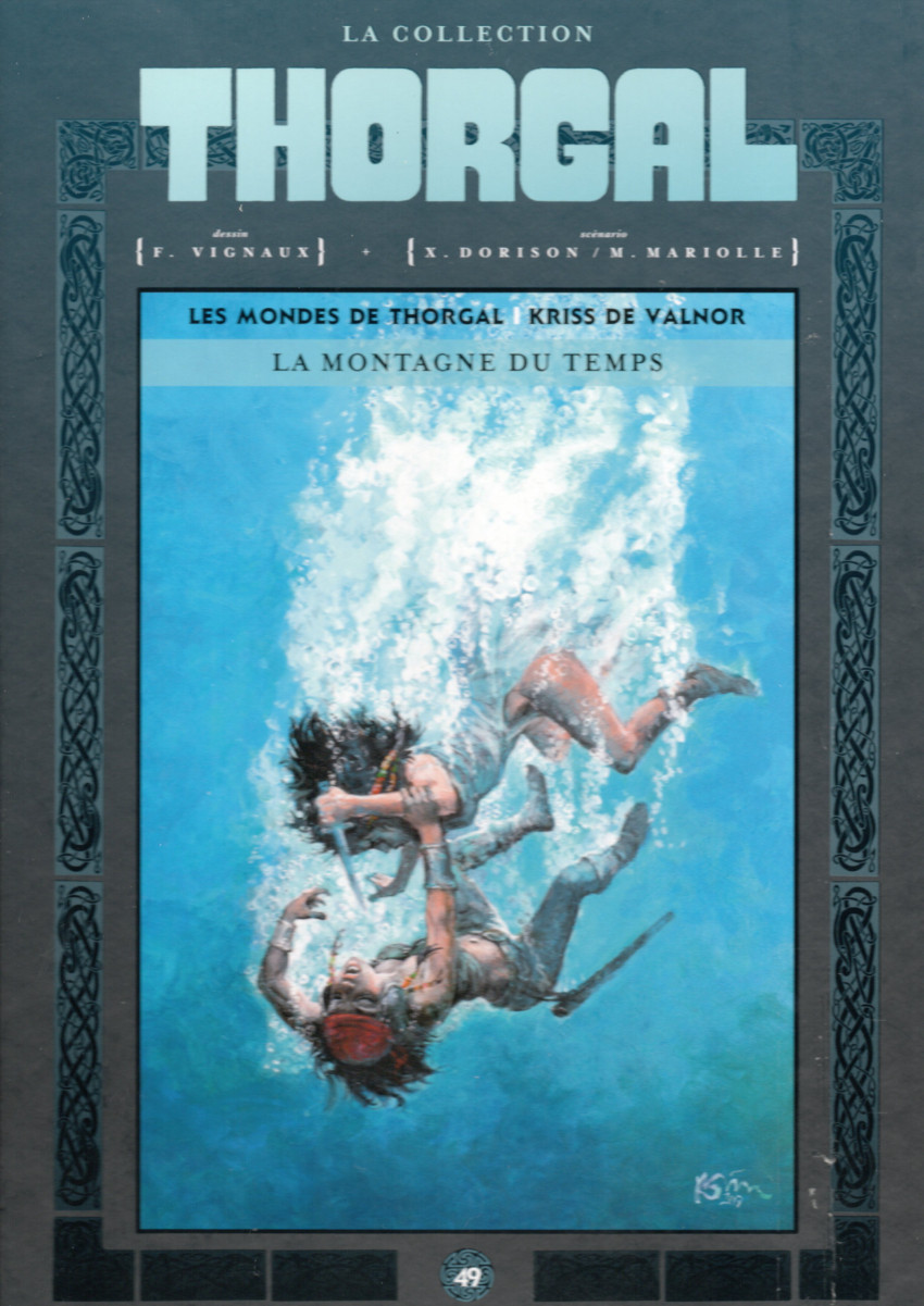 Couverture de l'album Les mondes de Thorgal - Kriss de Valnor Tome 7 La montagne du temps