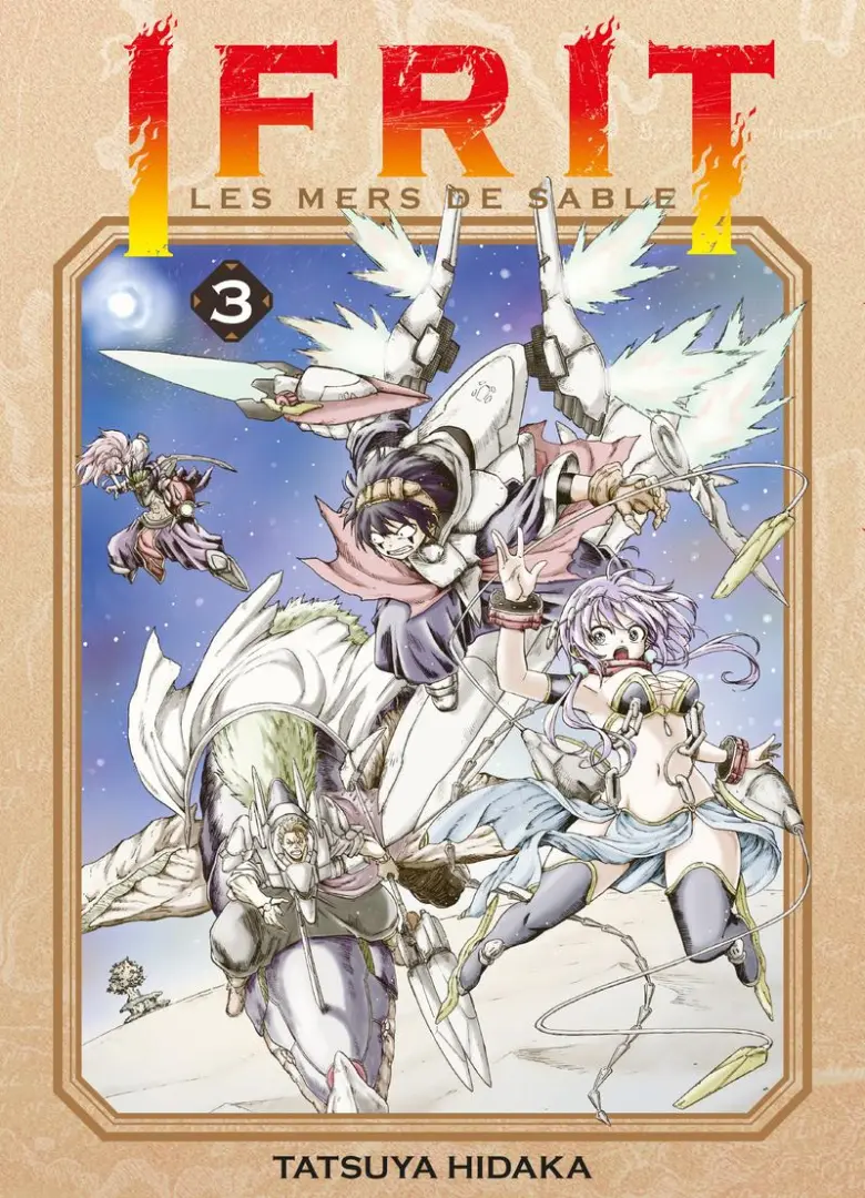Couverture de l'album Ifrit, les mers de sable 3