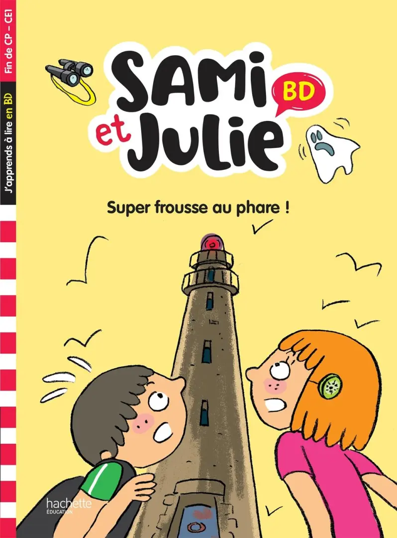 Couverture de l'album Sami et Julie Super frousse au phare !