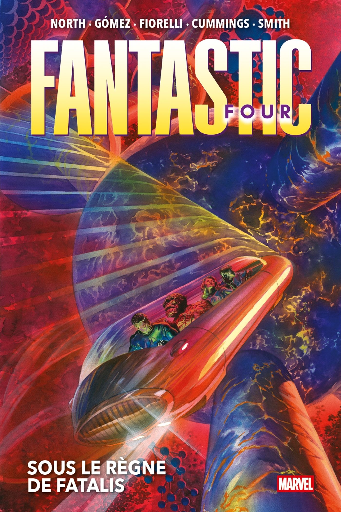 Couverture de l'album Fantastic Four Tome 3 Sous le règne de Fatalis