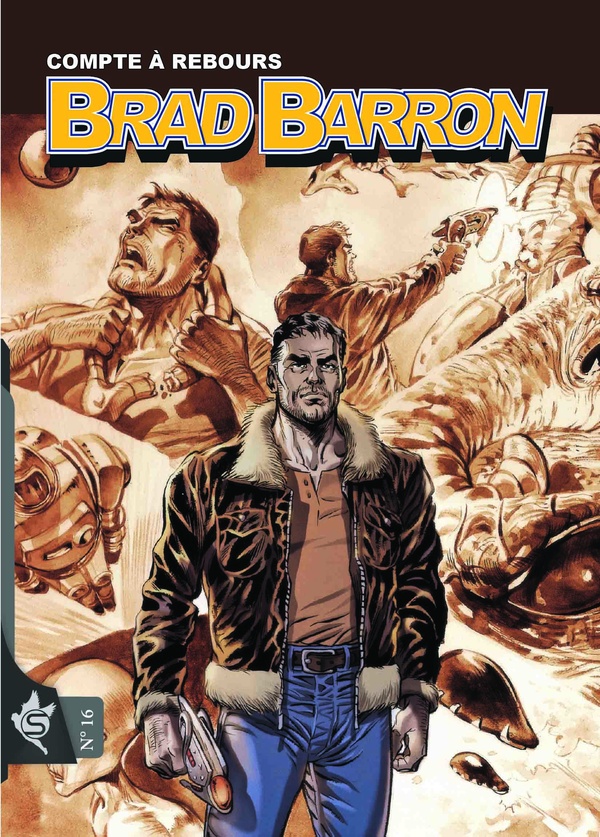 Couverture de l'album Brad Barron N° 16 Compte à Rebours