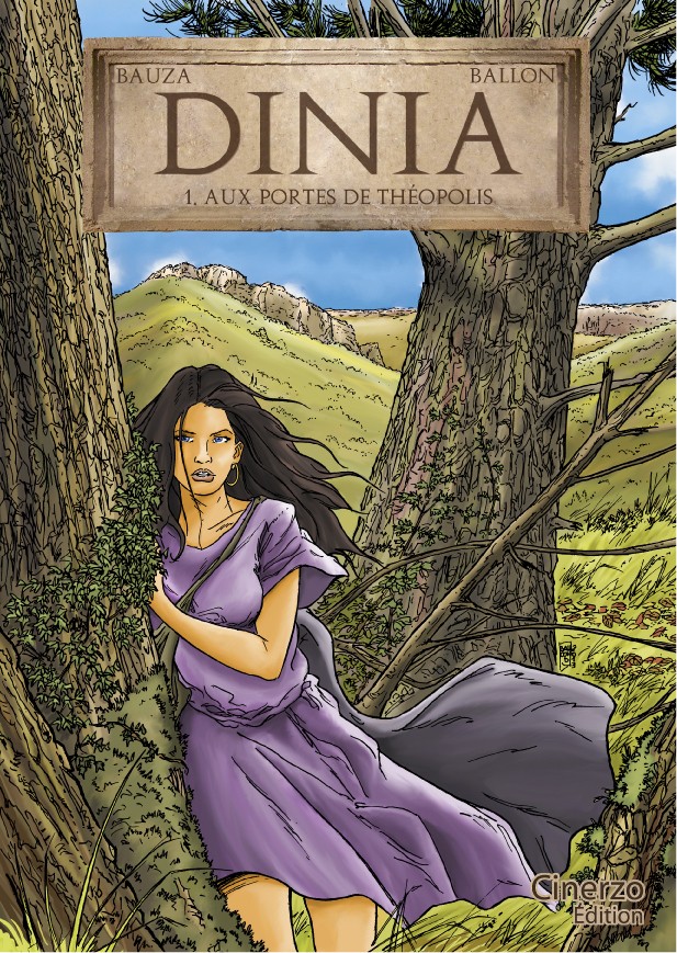 Couverture de l'album Dinia Tome 1 Aux portes de Théopolis