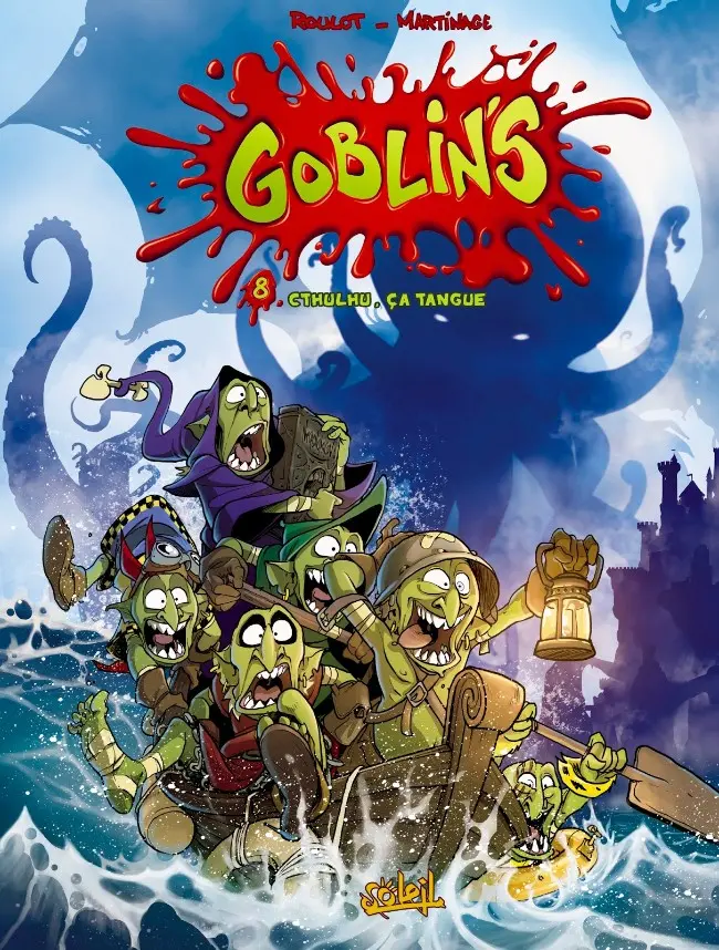 Couverture de l'album Goblin's Tome 8 Cthulhu, ça tangue