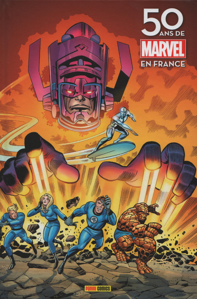 Couverture de l'album 50 ans de Marvel en France