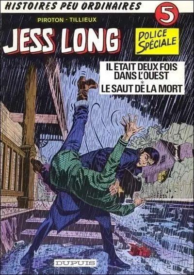 Couverture de l'album Jess Long Tome 5 Il était deux fois dans l'Ouest - Le saut de la mort