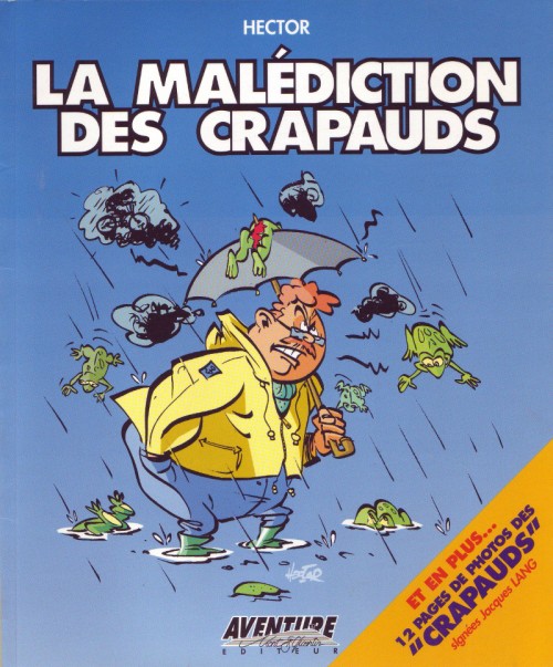 Couverture de l'album La malédiction des crapauds