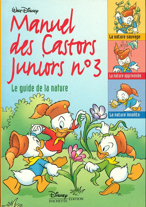 Couverture de l'album Manuel des Castors Juniors 2ème série Tome 3 Le guide de la nature