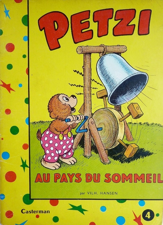 Couverture de l'album Petzi Tome 4 Petzi au pays du sommeil