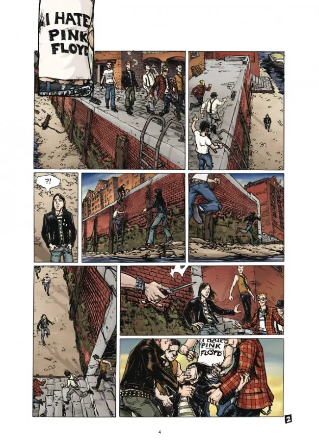 Planche de l'album Le Casse Tome 4 La Grande Escroquerie - Londres. 1977...