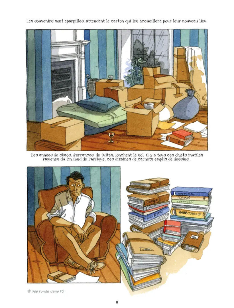 Planche de l'album La force des Femmes Rencontres africaines