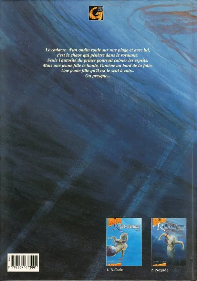 Verso de l'album Reflets d'écume Tome 2 Noyade