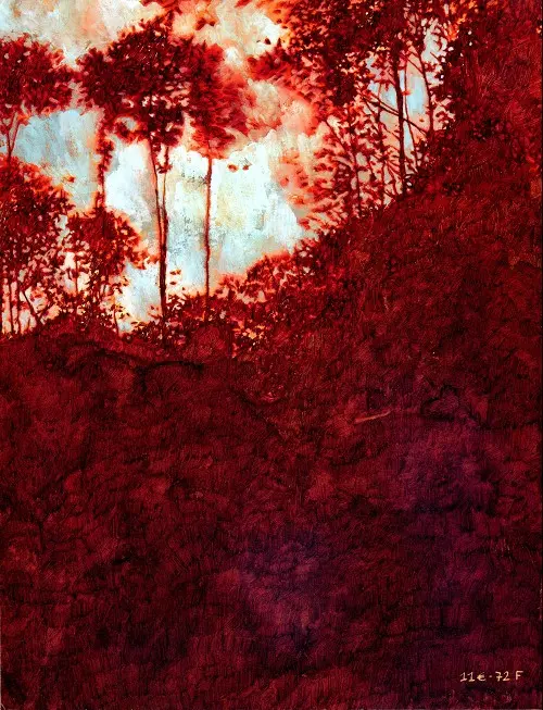 Verso de l'album Une année sans Printemps