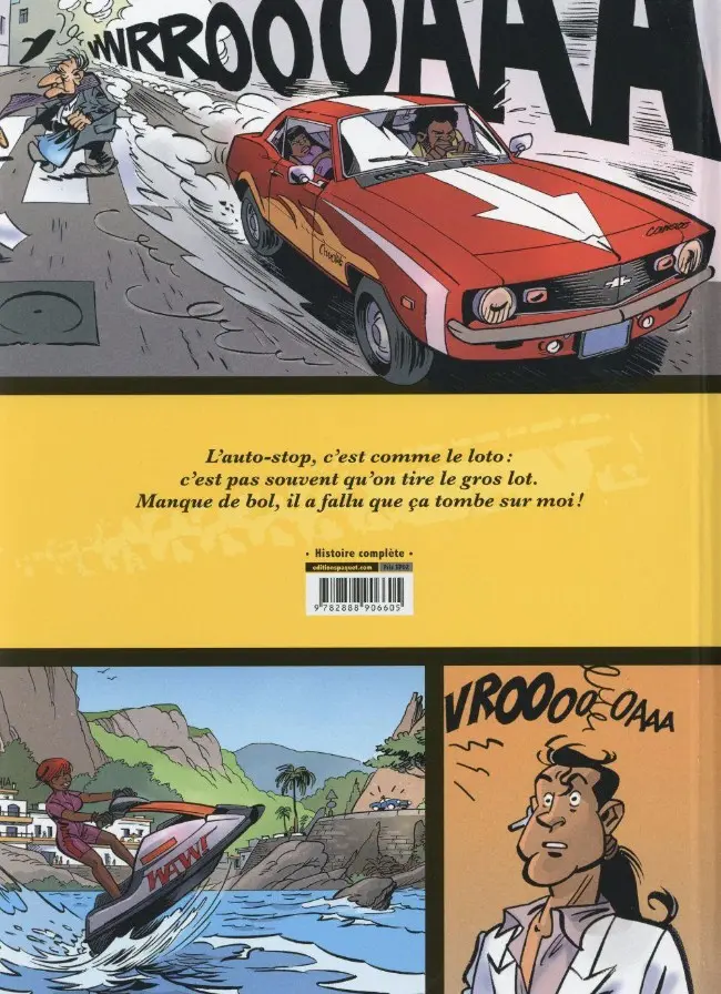 Verso de l'album Waw ! C'est parti mon kiki !