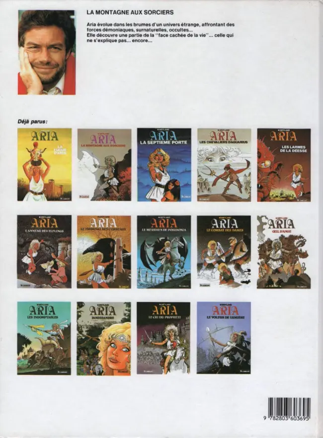 Verso de l'album Aria Tome 2 La montagne aux sorciers