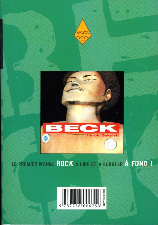 Verso de l'album Beck 9