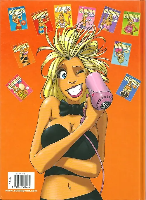 Verso de l'album Les Blondes Tome 7 Les James Blondes 007