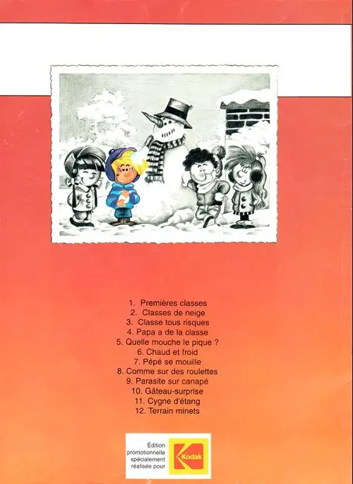 Verso de l'album Cédric Tome 8 Comme sur des roulettes