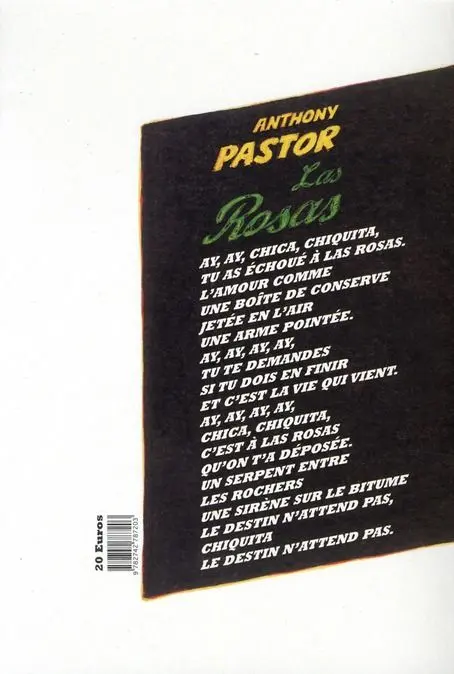 Verso de l'album Ice cream