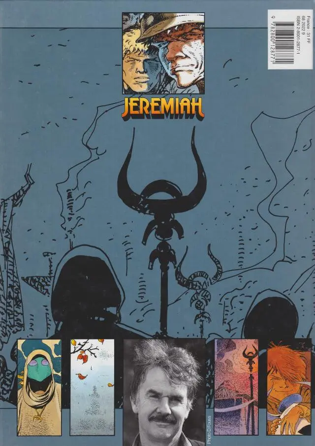Verso de l'album Jeremiah Tome 6 La secte