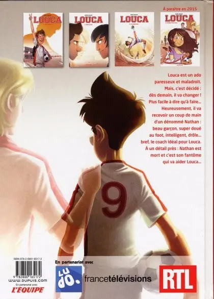 Verso de l'album Louca Tome 1 Coup d'envoi