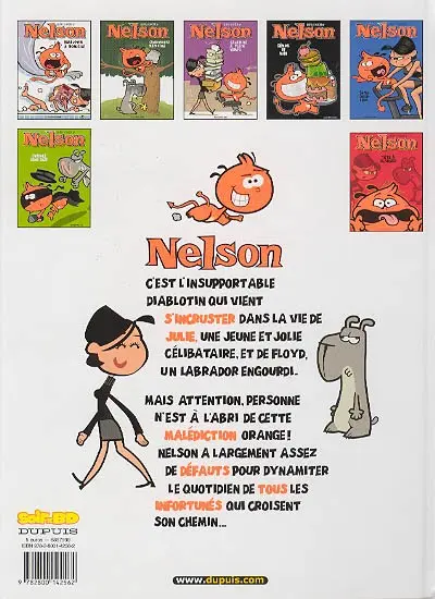 Verso de l'album Nelson Tome 2 Catastrophe naturelle