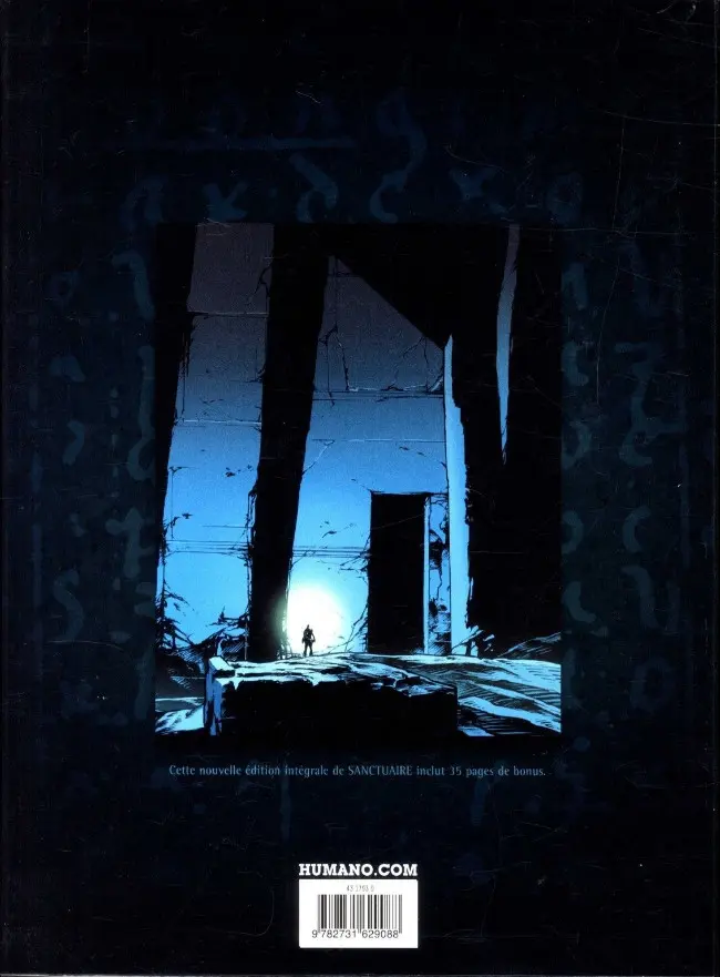 Verso de l'album Sanctuaire Intégrale