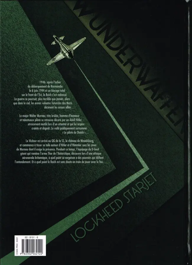 Verso de l'album Wunderwaffen Tome 11 L'Ombre de Wewelsburg