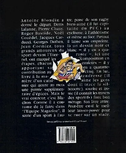 Verso de l'album Blachon sport Tome 1