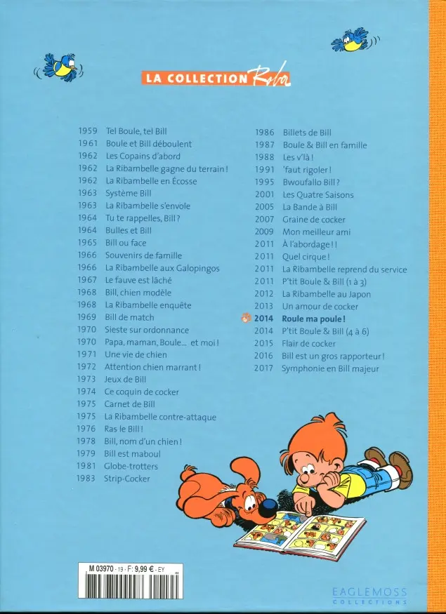 Verso de l'album La Collection Roba Tome 19 Roule ma poule !