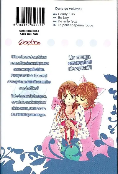Verso de l'album Lolita 11 Candy kiss
