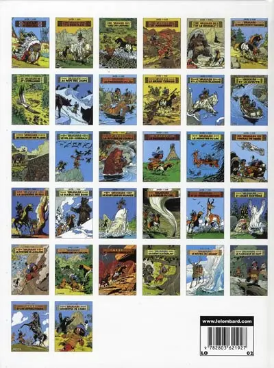 Verso de l'album Yakari Tome 32 Les griffes de l'ours