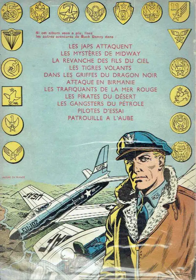 Verso de l'album Buck Danny Tome 13 Un avion n'est pas rentré
