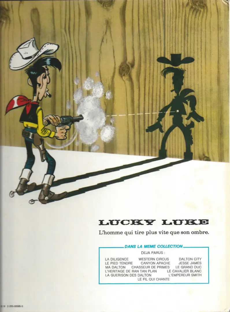 Verso de l'album Lucky Luke Tome 38 Ma Dalton