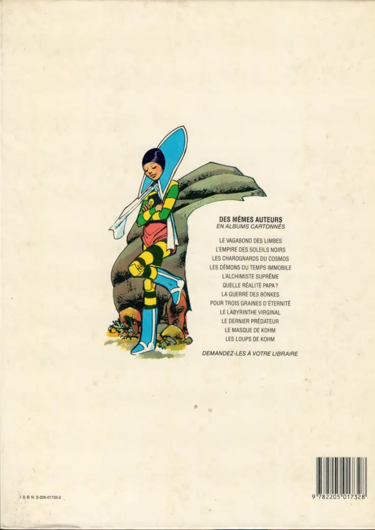 Verso de l'album Le Vagabond des Limbes Tome 3 Les charognards du cosmos