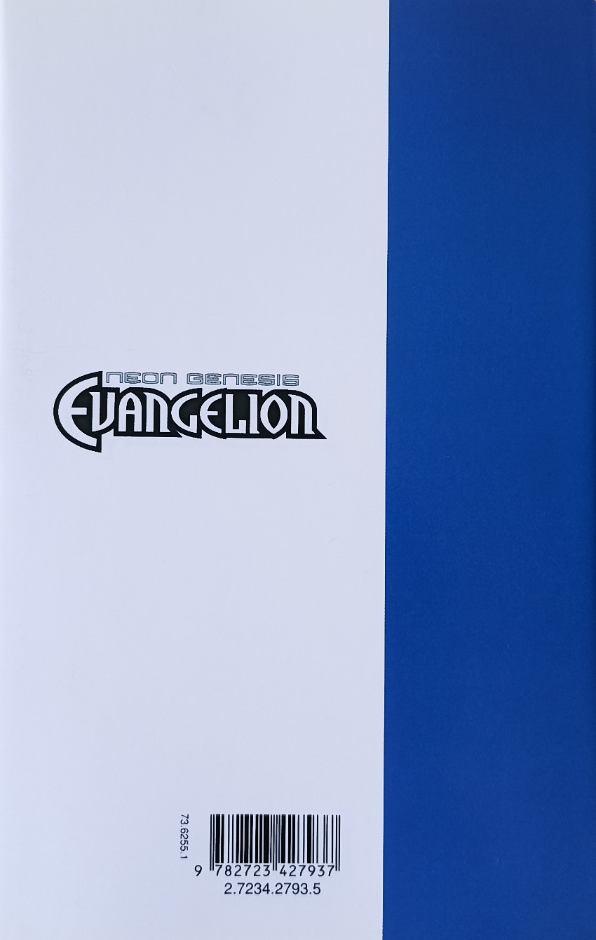 Verso de l'album Neon Genesis Evangelion 5 Le Tombeau