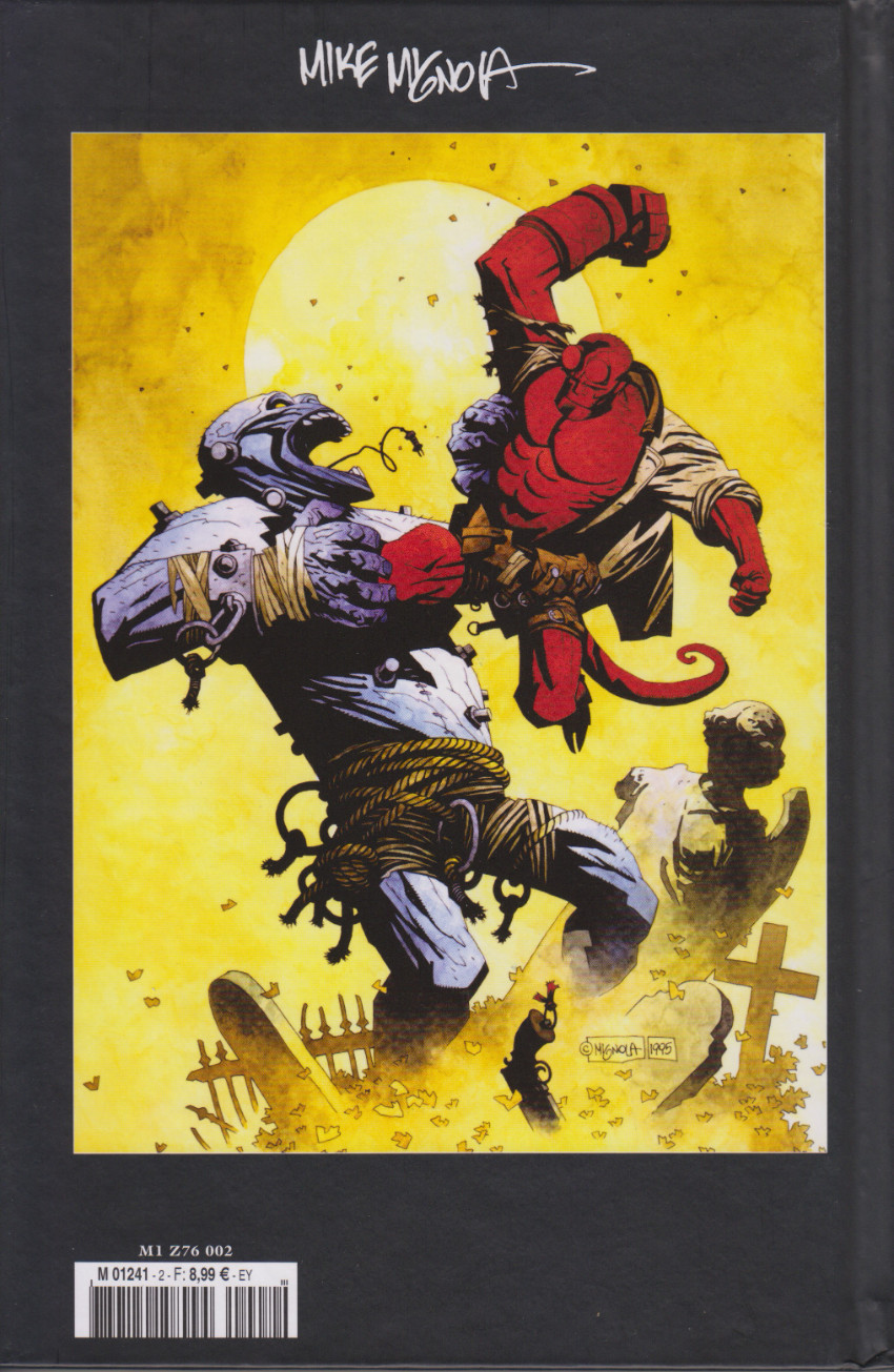 Verso de l'album Hellboy Univers Hellboy Tome 2 Au nom du diable