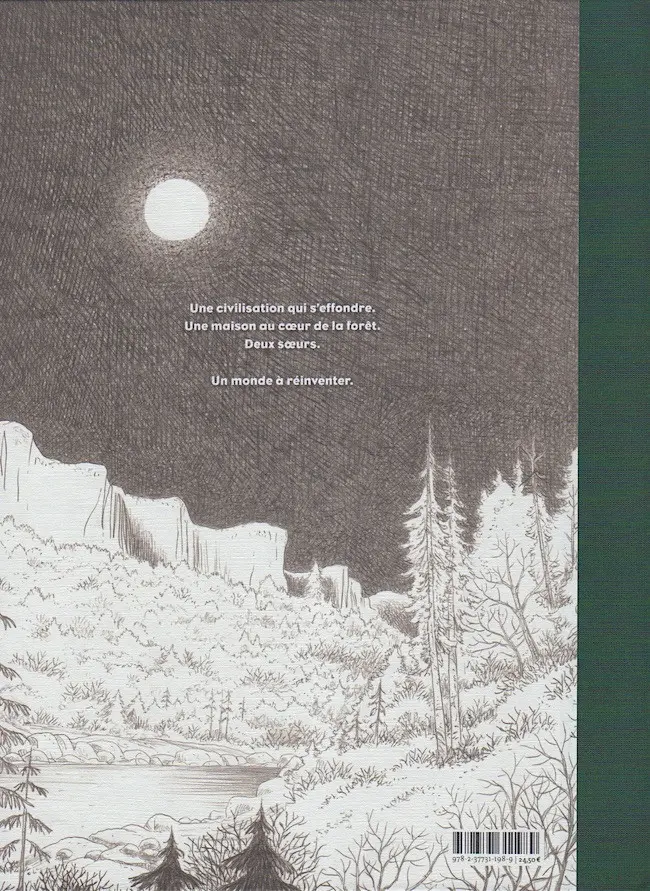 Verso de l'album Dans la forêt