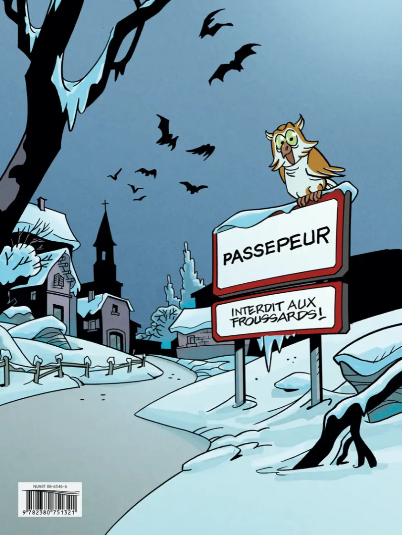 Verso de l'album Passepeur 1 Rue de la Trouille