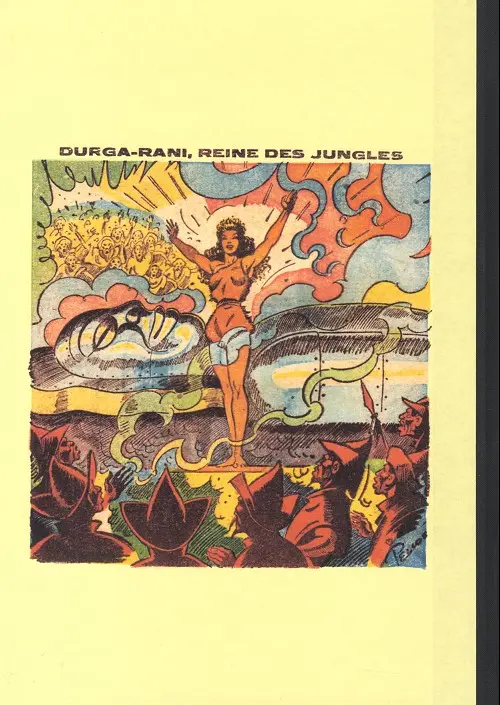 Verso de l'album Durga Râni Intégrale Tome 2 La Reine des Jungles