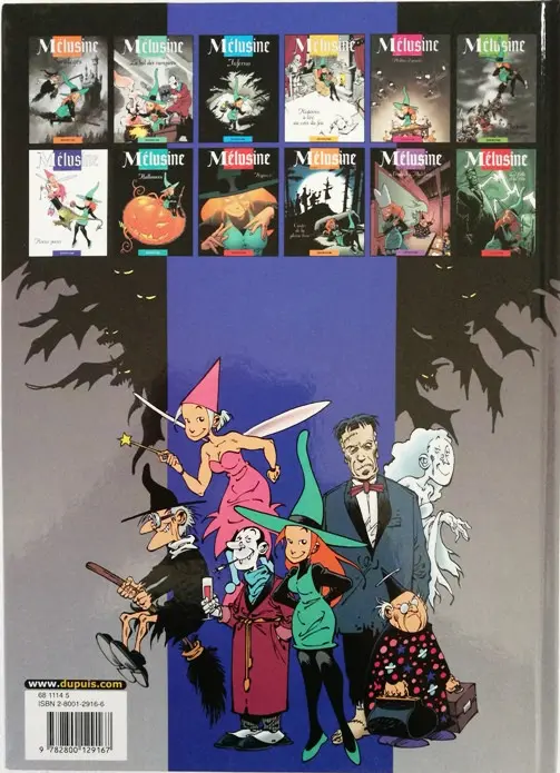 Verso de l'album Mélusine Tome 7 Hocus Pocus