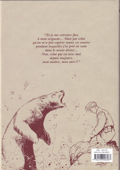 Verso de l'album La Croix de Cazenac L'intégrale du cycle de l'Ours