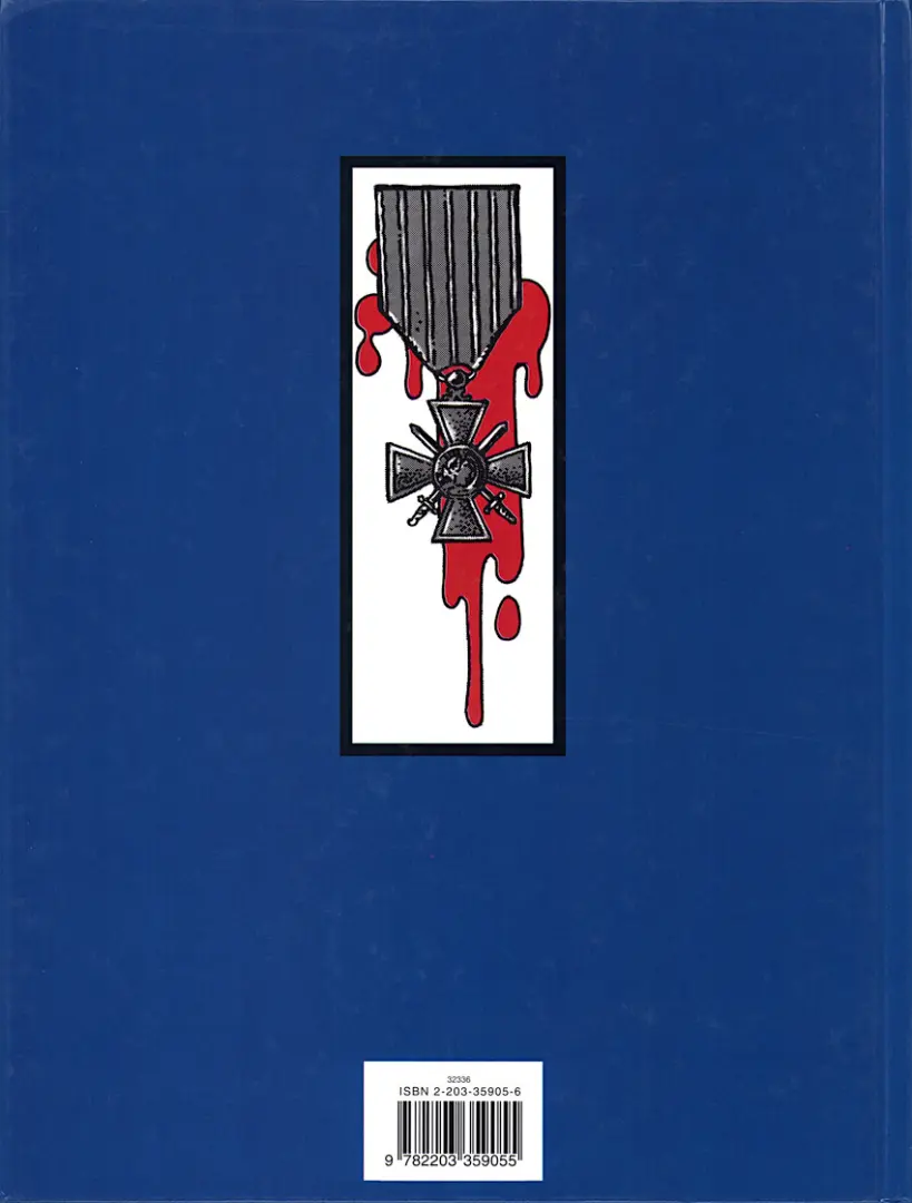 Verso de l'album C'était la guerre des tranchées