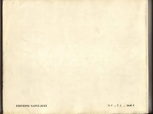 Verso de l'album Journal d'un... Tome 2 Journal d'un suspect sous la Vème République